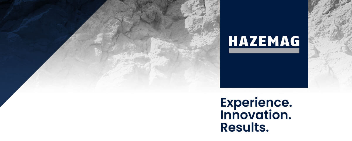 Hazemag: Experience. Innovation. Results.